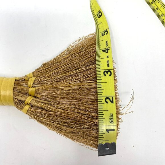 Miniature Rustic Rough Broom Sweeper Diorama Doll House Play Set NWOT - Picture 4 of 5